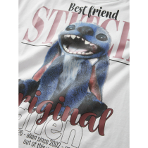 NAME IT T-shirt Adana Stitch Bright White